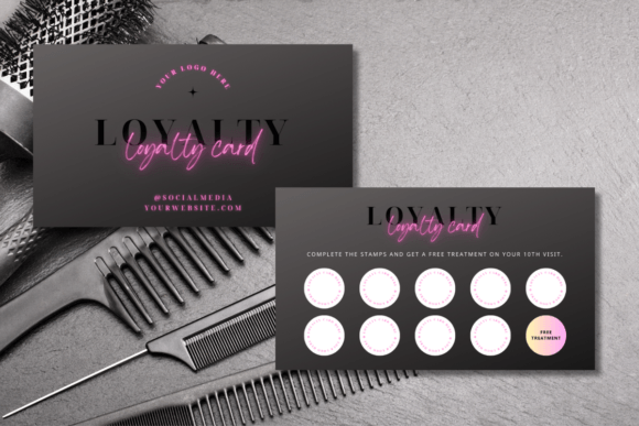 Business Loyalty Card Template