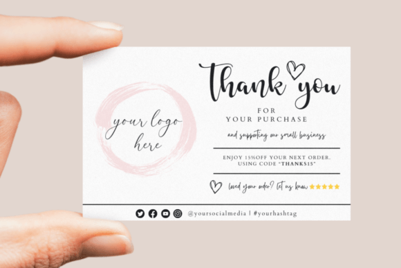 Enhance Your Brand with a Printable Small Business Insert Card