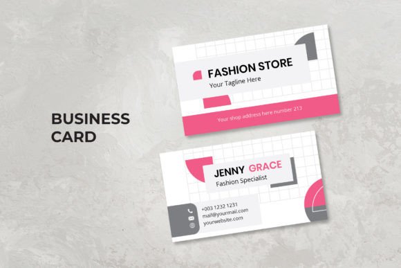 Fashion Store Business Card