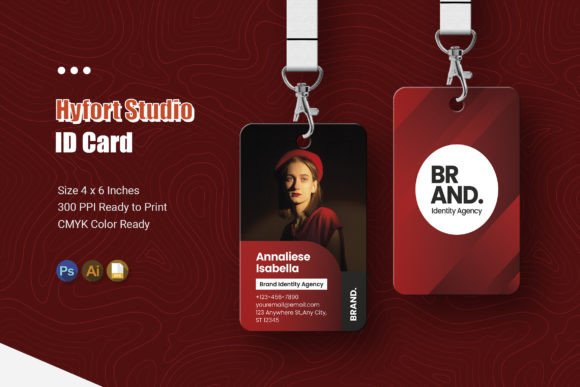 Hyfort Studio - ID Card: Elevating Professional Identity Through Design Precision
