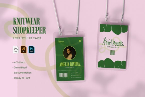 Kintwear Shopkeeper - ID Card