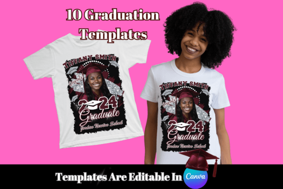 Mastering Custom Graduation Merchandise: A Guide to Editable Canva Design Templates