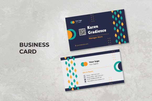 Personal Manager Business Card