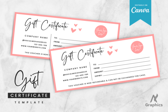 Pink Editable Gift Certificate Template: A Practical Review for Small Business Owners