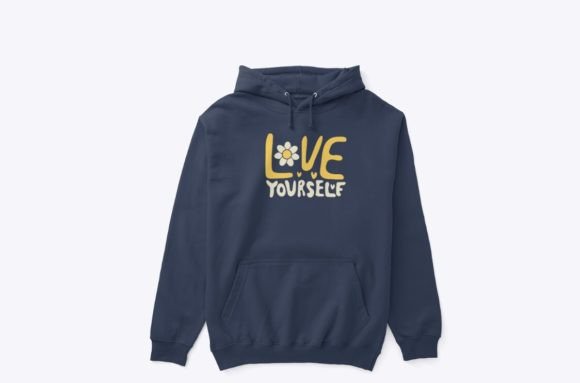 Unlock Your Creative Potential with the LOVE YOUR SELF Print Ready T-shirt Design